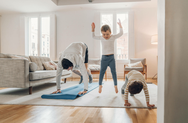 FlexFix-Familie-Yoga-Boden